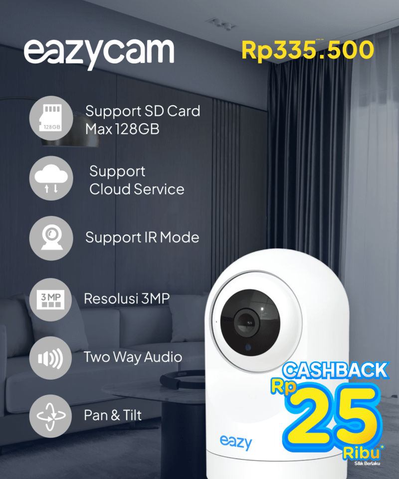 eazycam + cashback